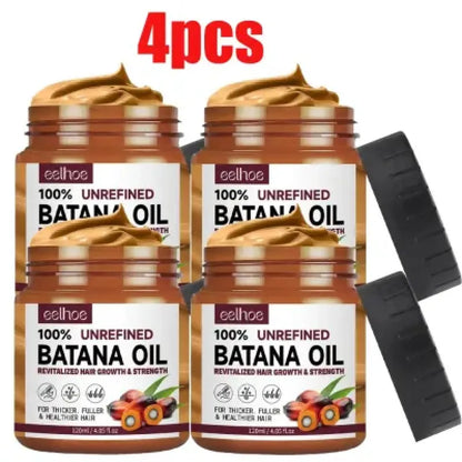 Batana Oil - Palm Oil - Get Fuller, Thicker, Healthier Hair - Great Gifts For Women Men Conditioner Haircare Silky - Hair Nutrition 4PCS Health Beauty CJ USa USPS Muqe https://www.cyberehub.com