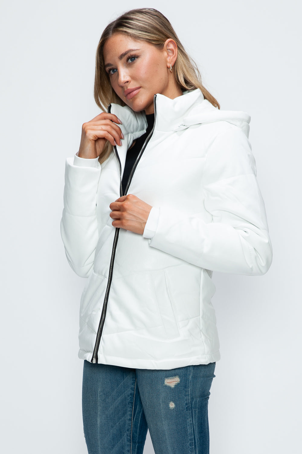 How Dare U Pocketed Zip Up Puffer Jacket with Removable Hood Tops/Jackets/Sweaters Clothing Tops How Dare U Ship from USA TikTok Trendsi USPS Walmart Trendsi https://www.cyberehub.com