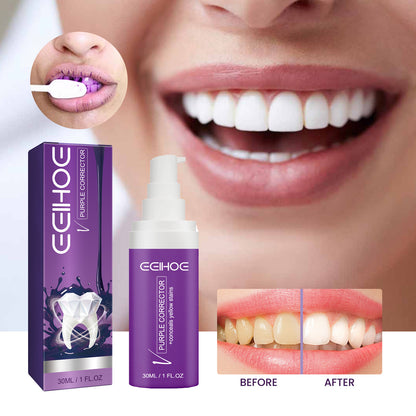 Purple Corrector, Clean Stains Whitening Teeth Care Gums Fresh Mouth Care Toothpaste Health Eprolo https://www.cyberehub.com