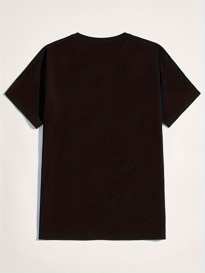 CALIFORNIA Print, Men's Flat Design Round Neck Activity T-shirt, Summer Casual Comfortable T-shirt, Men's Top Suitable For Daily Gym Exercise And Running Apparel/Shirt/Graphic Shirt SNULLO https://www.cyberehub.com