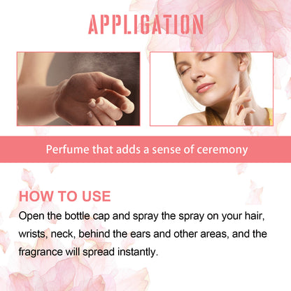 Perfume Spray Fresh Lasting Fragrance Non-Pungent Women's Date Perfume Spray Health Eprolo https://www.cyberehub.com