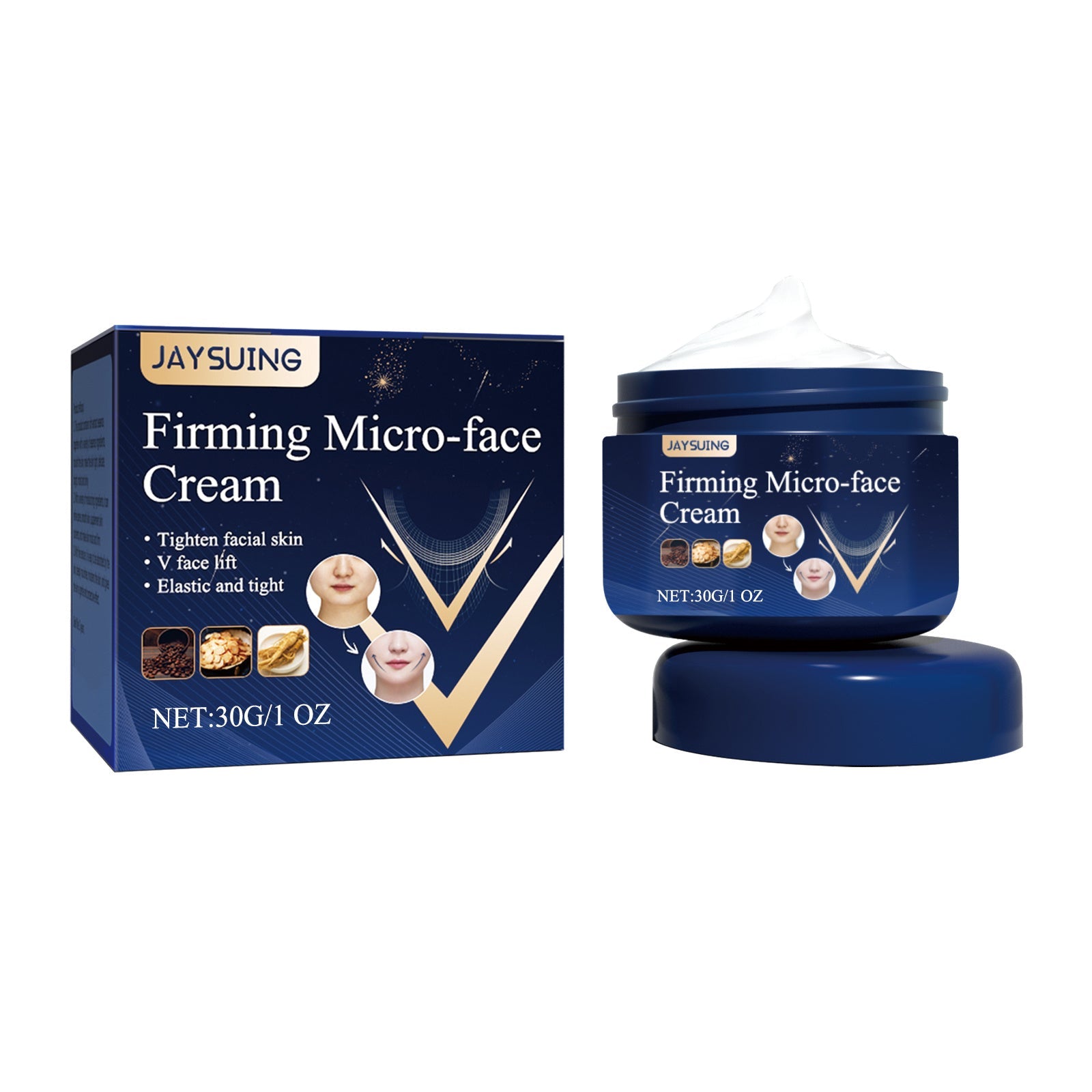 Jaysuing V Face Firming Cream, Contours Tightening, Chin Lifting Facial Skin Relaxation Massage Cream Health & Beauty Health & Beauty Under 10 UniversalMaax https://www.cyberehub.com