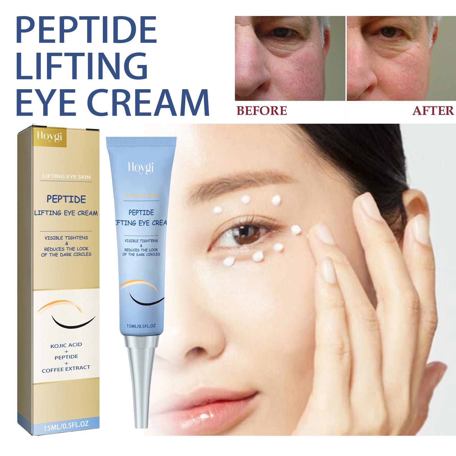 Peptide Lifting Eye Cream, Moisturize The Skin Around The Eyes, Improve The Eyes And Fade Fine Lines Health & Beauty Health Eprolo https://www.cyberehub.com