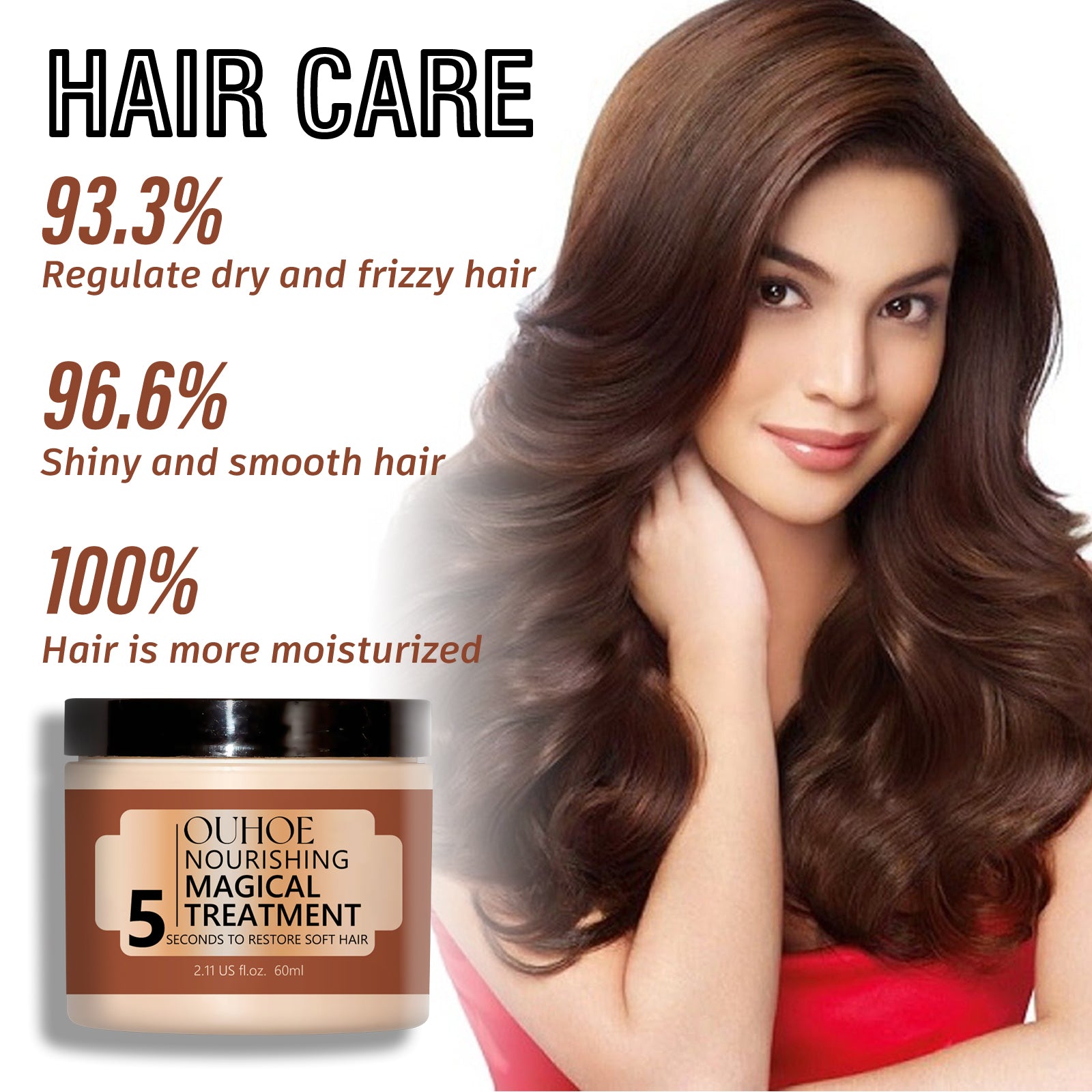 OUHOE Nourishing Hair Mask, Repair Hair Dye, Perm, Split End Dry Damage, Moisturize And Smooth Hair Mask Health Eprolo https://www.cyberehub.com