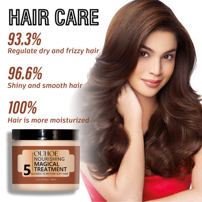 OUHOE Nourishing Hair Mask, Repair Hair Dye, Perm, Split End Dry Damage, Moisturize And Smooth Hair Mask Health Eprolo https://www.cyberehub.com