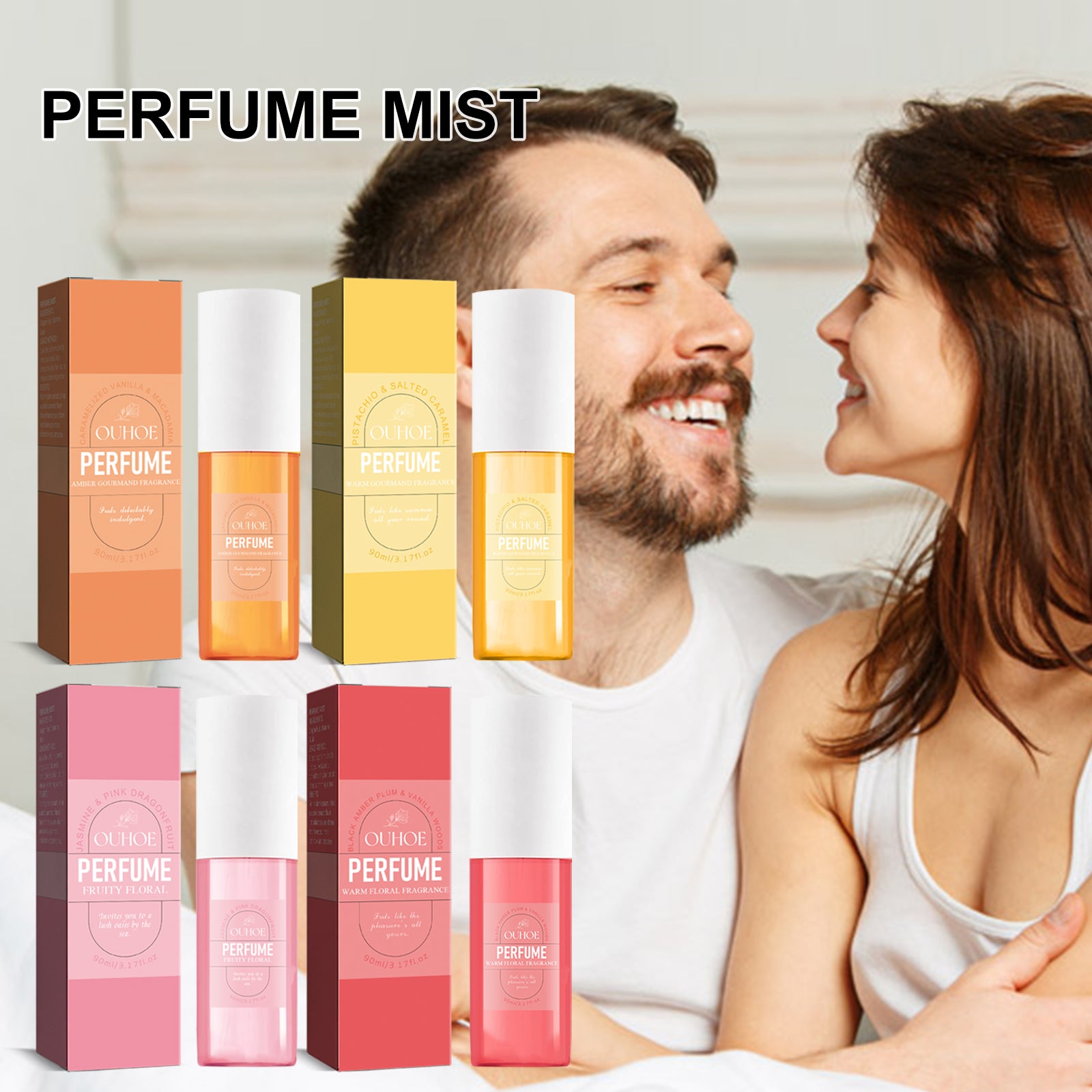 Ouhoe Brazil Perfume (Orange) Women Dating Fresh Natural Long-Lasting Fragrance Non-Pungent Floral Body Perfume Spray Health Eprolo https://www.cyberehub.com