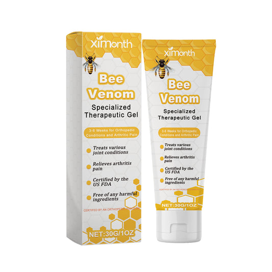 Ximonth Bee Venom Specialized Therapeutic Gel, Relieve Cervical Shoulder Neck Wrist Pain Discomfort Joint Care Gel default title Health Eprolo https://www.cyberehub.com