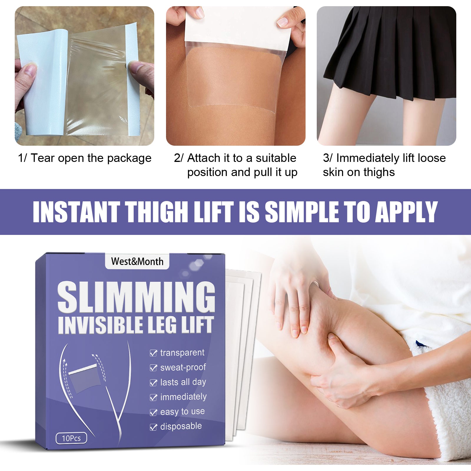 Slimming Invisible Leg Lift, Shape Legs Stick Slimming Stick For Lazy Thighs Tighten Lift Stick Health Eprolo https://www.cyberehub.com