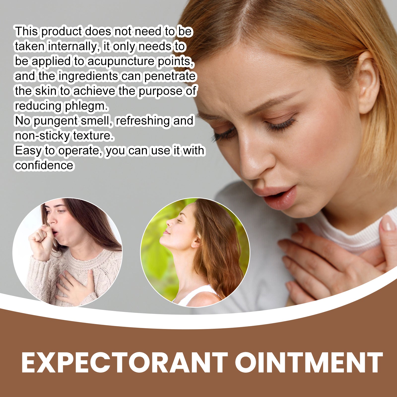 Expectorant Ointment, Body Care Relief Phlegm Throat Dry Itching Foreign Body Point Discomfort Repair Cream Health Eprolo https://www.cyberehub.com