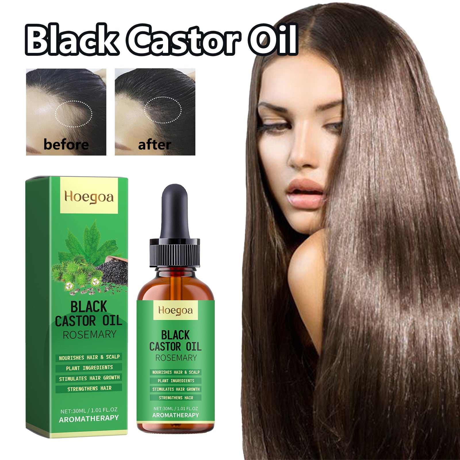Black Castor Oil, Thickening Hair Repair Soft Massage Scalp To Strengthen Hair Strands Health Eprolo https://www.cyberehub.com