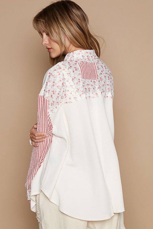 POL Long Sleeve Embroidered Print Patch Pocket Shirt Apparel/Tops POL Ship from USA TikTok Tops Trendsi USPS Walmart Walmart Apparel Trendsi https://www.cyberehub.com