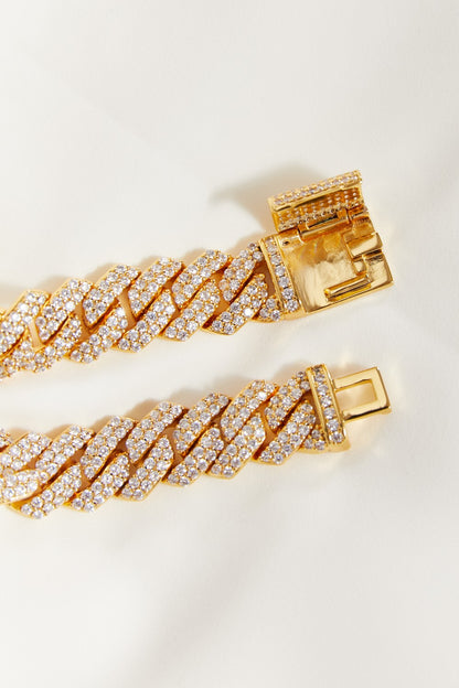 Alloy Inlaid Zircon Bracelet Jewelry Bracelet GNJ Jewelry Ship from USA Trendsi Walmart Trendsi https://www.cyberehub.com