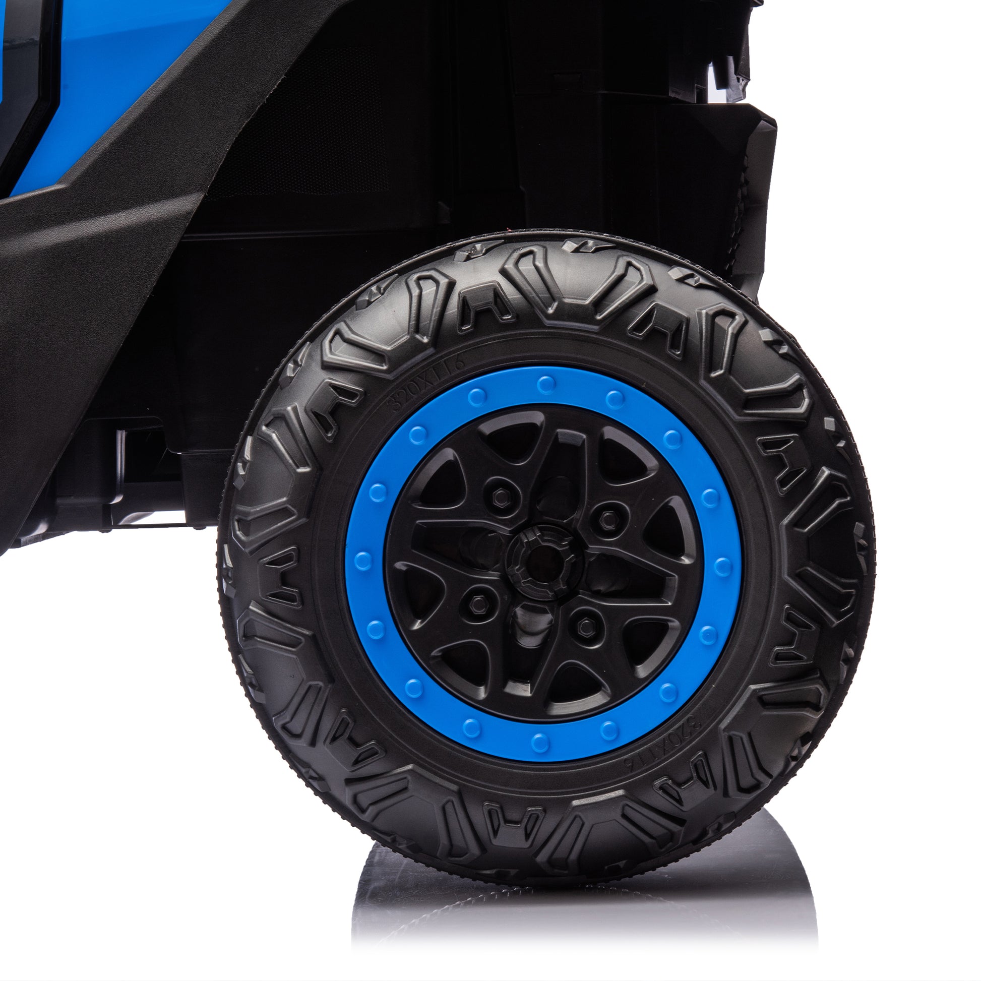 24V Two-Seater Kids Ride On UTV W/Parents Remote Control,Four-Wheel Suspension,Slow Start,Large wheel design,Anti-collision bar,Storage space,Music,USB,Bluetooth,Volume control,LED lights for Kids 3+. Giga Kids Out of stock Toys Giga https://www.cyberehub.com