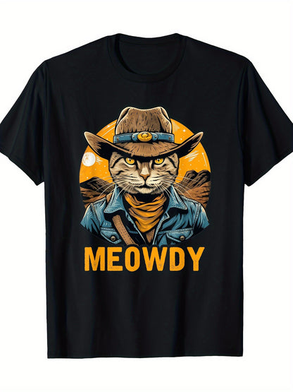 Meow Meow Cat People Funny Cat Meow T-shirt Apparel/Shirt/Graphic Shirt SNULLO https://www.cyberehub.com