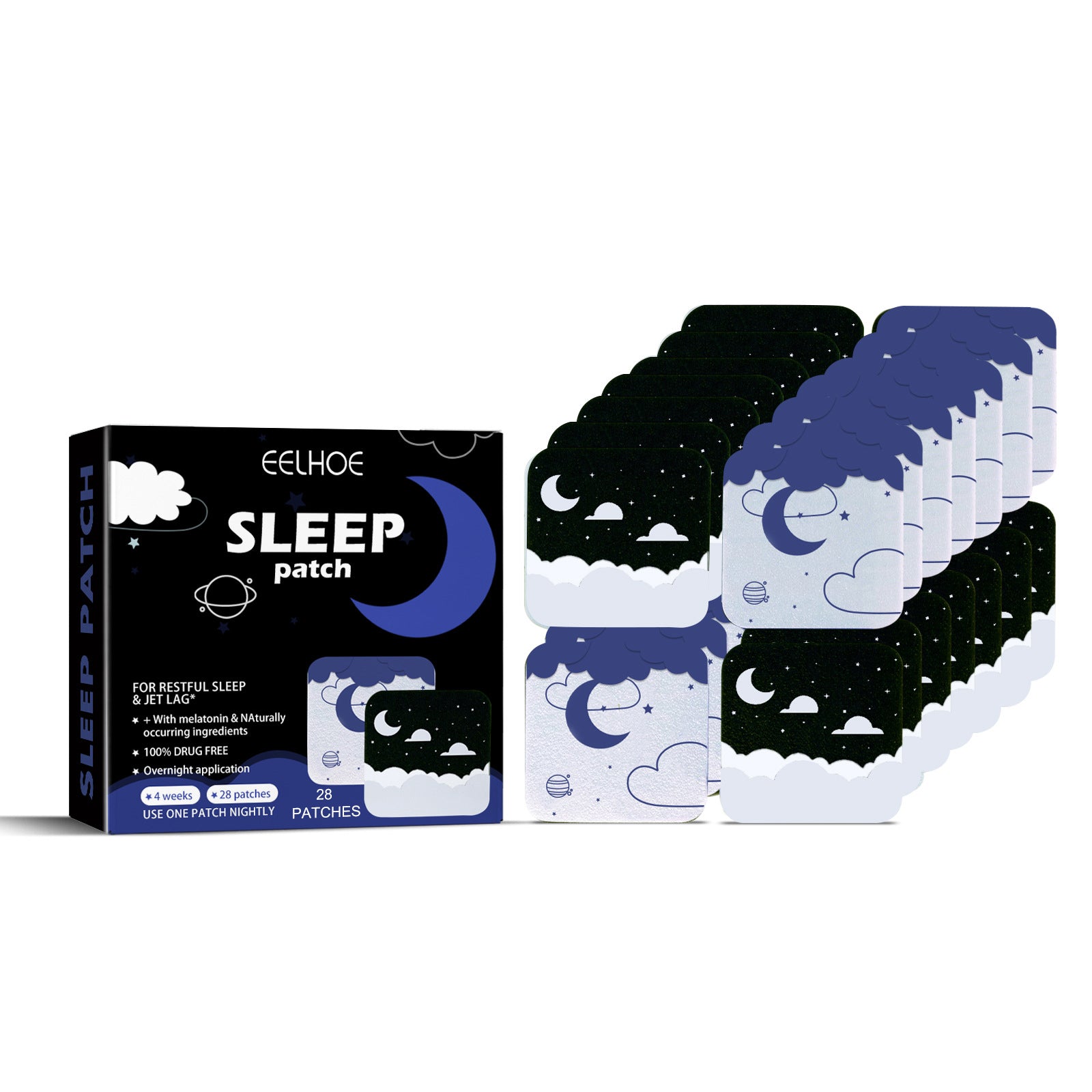 Sleep Aid Patch, Relieve Irritability, Anxiety, Insomnia, Improve Sleep Quality And Improve Sleep Quality default title Health Eprolo https://www.cyberehub.com