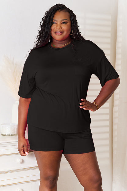 Basic Bae Full Size Soft Rayon Half Sleeve Top and Shorts Set Apparel/Tops Basic Bae Ship from USA TikTok Tops Trendsi USPS Walmart Walmart Apparel Trendsi https://www.cyberehub.com