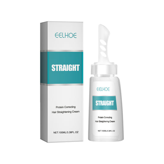 Protein Correcting Hair Straightening Cream, Nourishing Hair Repair Damage Smooth Furry Split Hair Care Cream default title Health Eprolo https://www.cyberehub.com