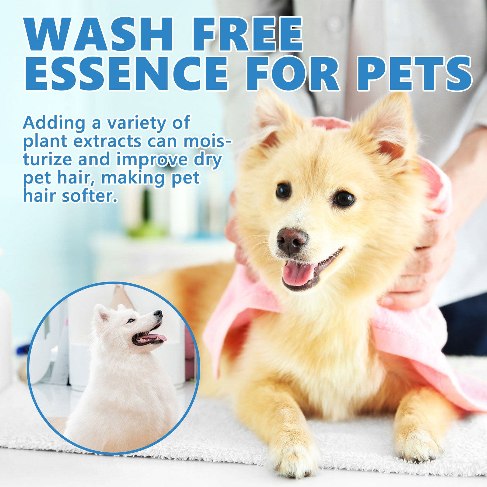 Pet Leave-In Serum For Cats And Dogs Fluffy, Soft And Fragrant Hair Care Serum Health Eprolo https://www.cyberehub.com