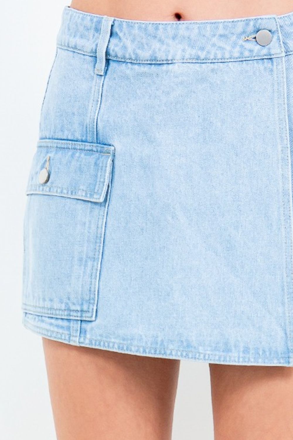 American Bazi Cargo Pocket Mini Skort Bottoms American Bazi Bottoms Clothing Ship from USA Women Trendsi https://www.cyberehub.com