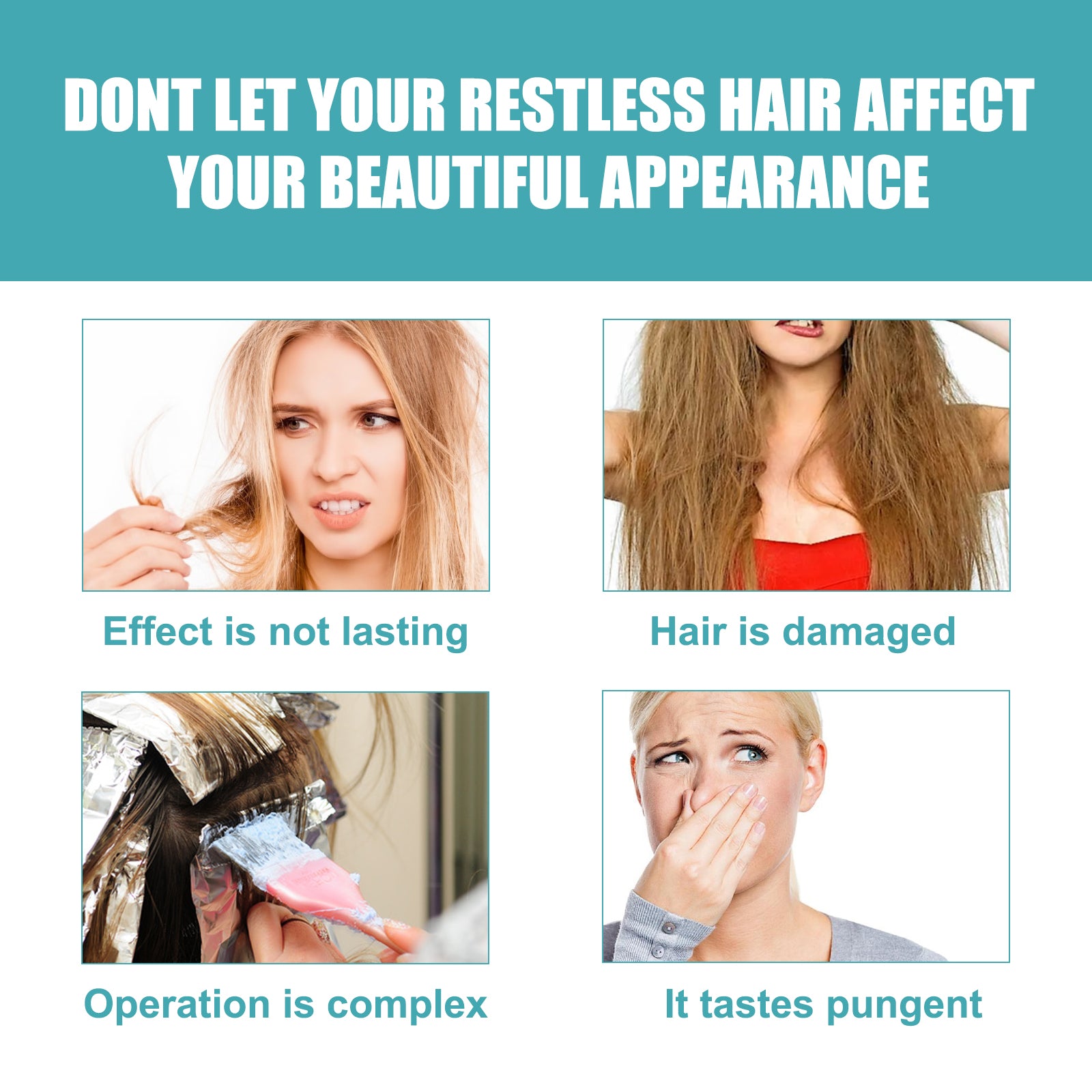 Protein Correcting Straight Hair Cream, Straighten-free Hair Treatment Repairs Damaged Smoothness Hair Cream Health Eprolo https://www.cyberehub.com