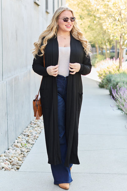 Basic Bae Full Size Open Front Long Sleeve Cover Up Apparel/Tops Basic Bae Memorial Day Sale Ship from USA TikTok Tops Trendsi USPS Walmart Walmart Apparel Trendsi https://www.cyberehub.com