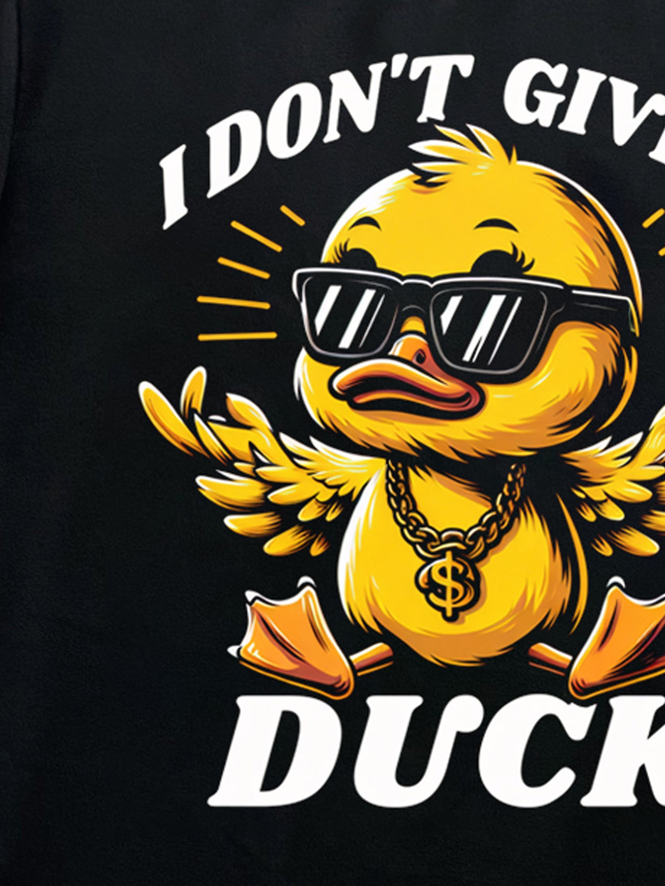 Men's' I Don't Care About Ducks 3D Printed T-shirt, Summer Casual Round Neck Short Sleeved Shirt Apparel/Shirt/Graphic Shirt SNULLO https://www.cyberehub.com
