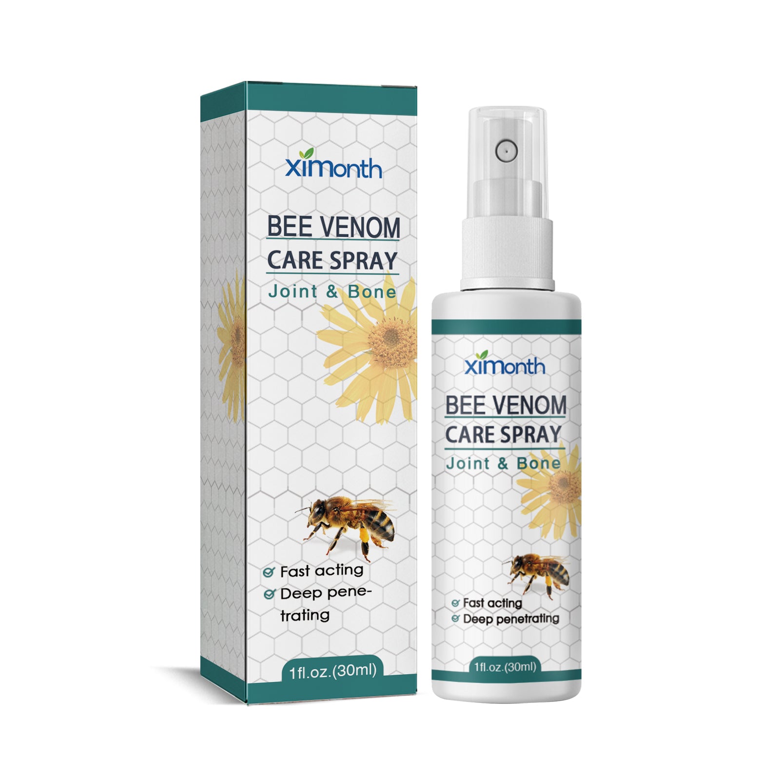 Bee Venom Joint Spray, Relieves Hands Legs Bones Knees Lumbar Vertebra Sedentary Joint Pain Body Care Spray default title Health Eprolo https://www.cyberehub.com