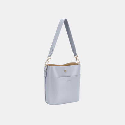 David Jones PU Leather Shoulder Bag Blue One Size David Jones Ship from USA TikTok USA Trendsi https://www.cyberehub.com