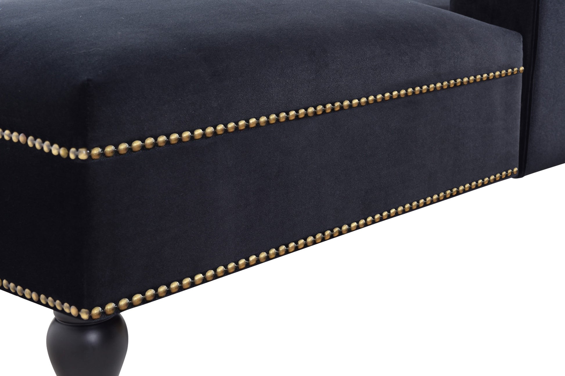 [New+Video] 58''Velvet Chaise Lounge,Button Tufted Right Arm Facing Lounge Chair with Nailhead Trim & Solid Wood Legs for Living Room or Office,Sleeper Lounge Sofa (New style of WF284880AAB) Giga GNJ Home Home & Garden Sofa Walmart Giga https://www.cyberehub.com