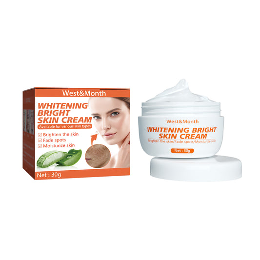 Whitening Bright Skin Cream, Lighten Face Spots Melanin Brightening Moisturizing Skin Beauty Cream default title Health Eprolo https://www.cyberehub.com