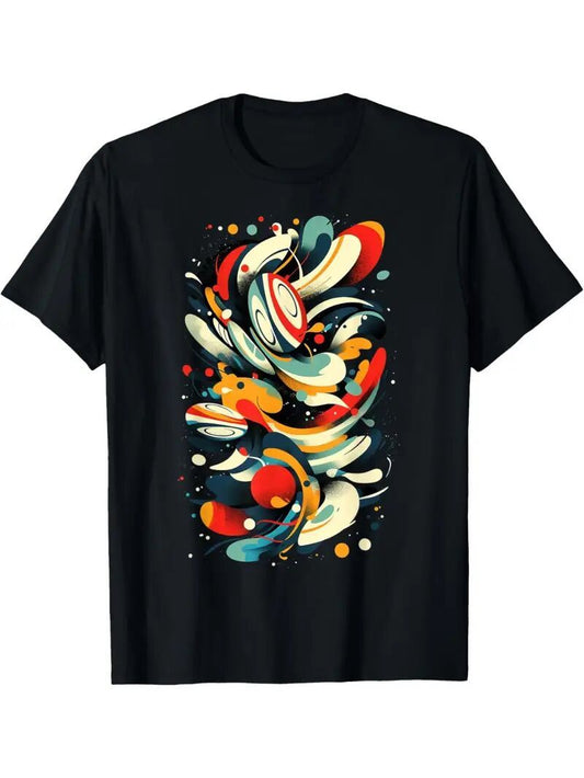 Men's Printed Short-sleeved T-shirt Apparel/Shirt/Graphic Shirt SNULLO https://www.cyberehub.com