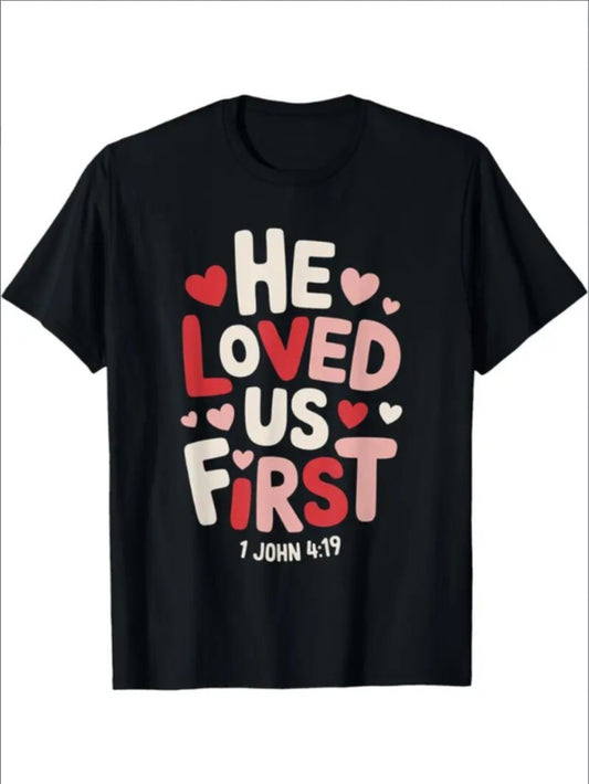 Love Valentine'S Day T-Shirt, Couple T-Shirt, Couple Christmas, Fashion Casual T-Shirt, Short-Sleeved T-Shirt Apparel/Shirt/Graphic Shirt SNULLO https://www.cyberehub.com