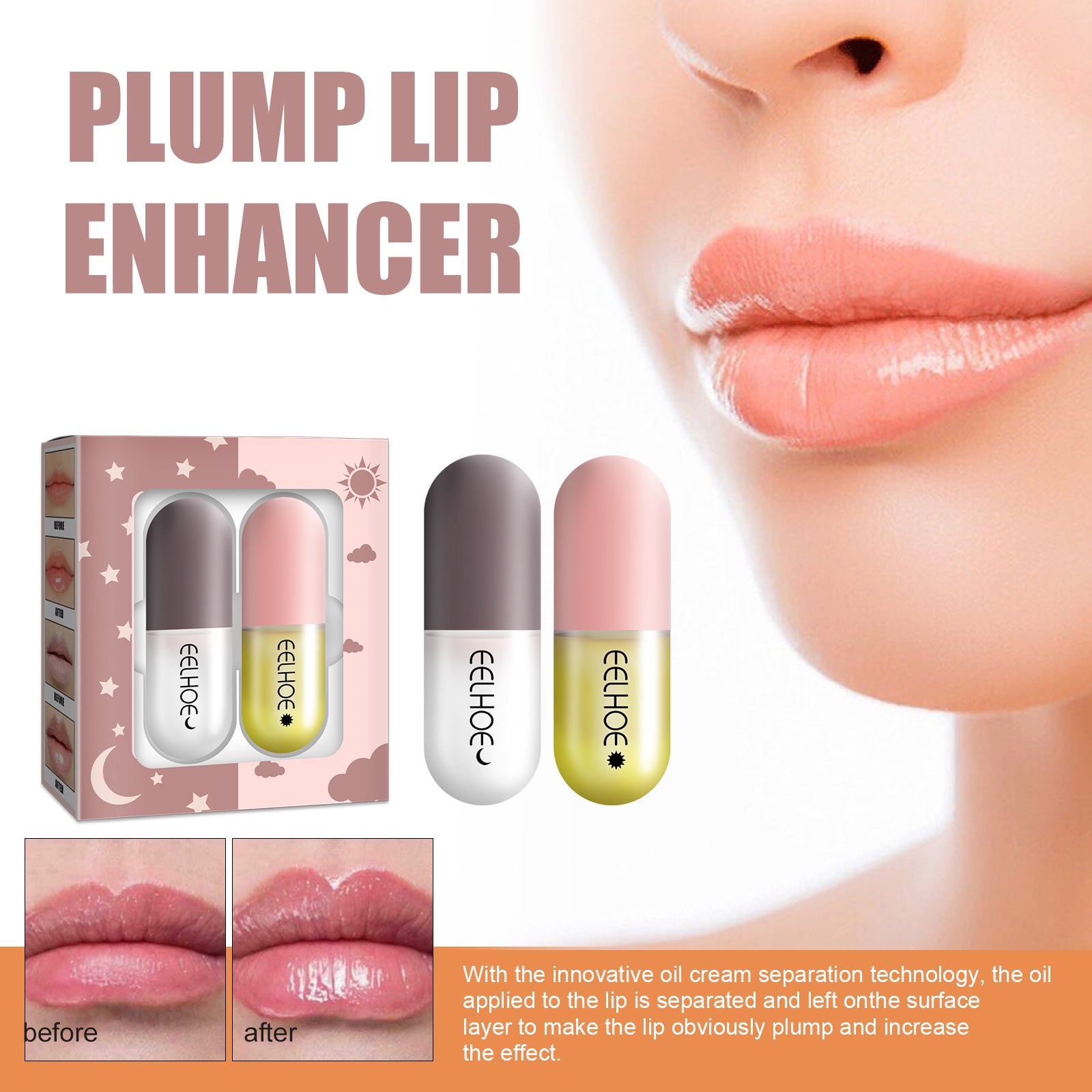 Day And Night Lip Moisturizing Capsule, Hydrates Increases Lip Elasticity And Volumizes Lip Duller Lip Plump Lip Liquid Health Eprolo https://www.cyberehub.com