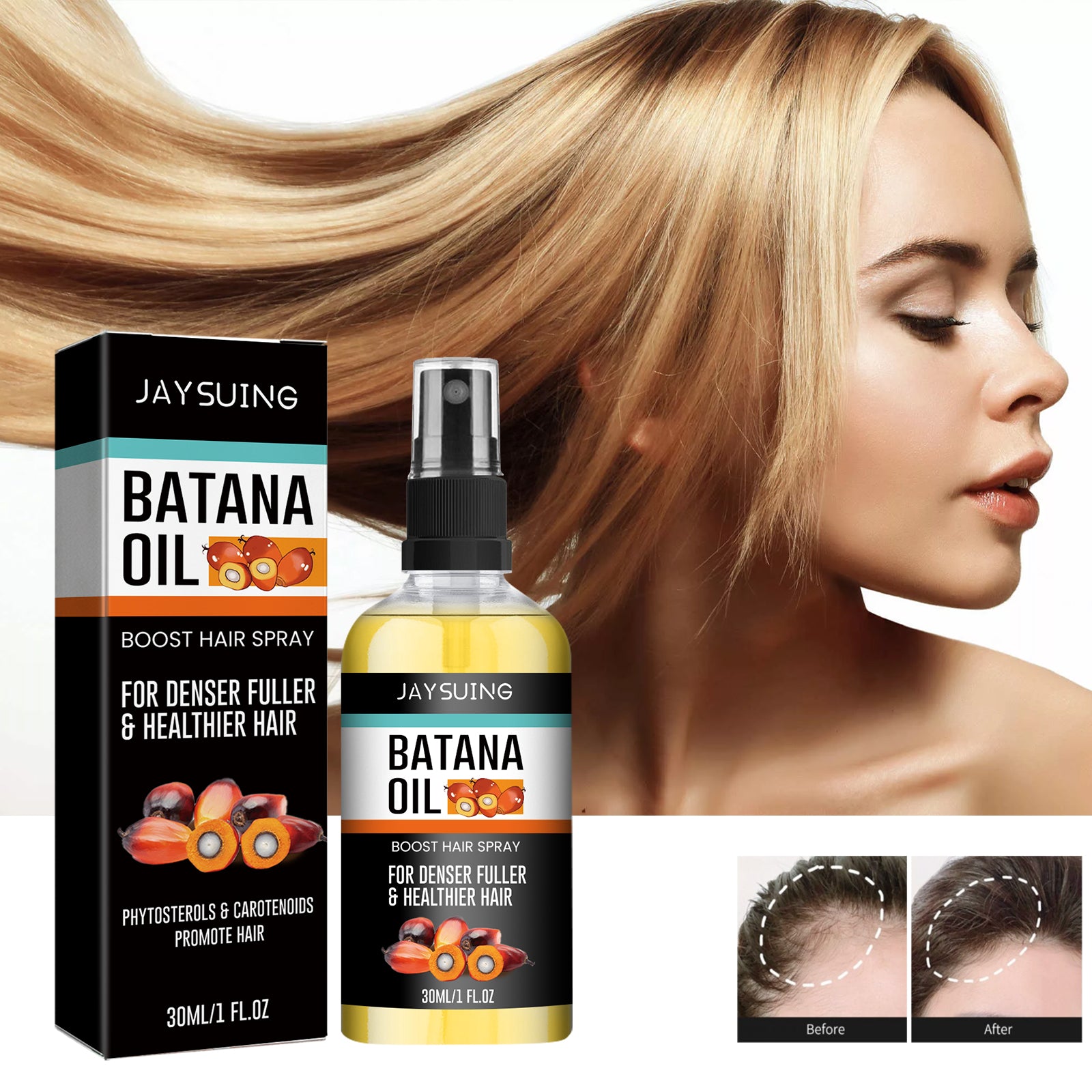 Batana Hair Spray Scalp Deep Moisture Repair Hair Strong Hair Health Eprolo https://www.cyberehub.com