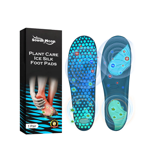 Pilant Care Ice Silk Foot Pads, Ease Joint Soreness And Swelling Earthworm Leg Vein Massage Care Pad default title Health Eprolo https://www.cyberehub.com