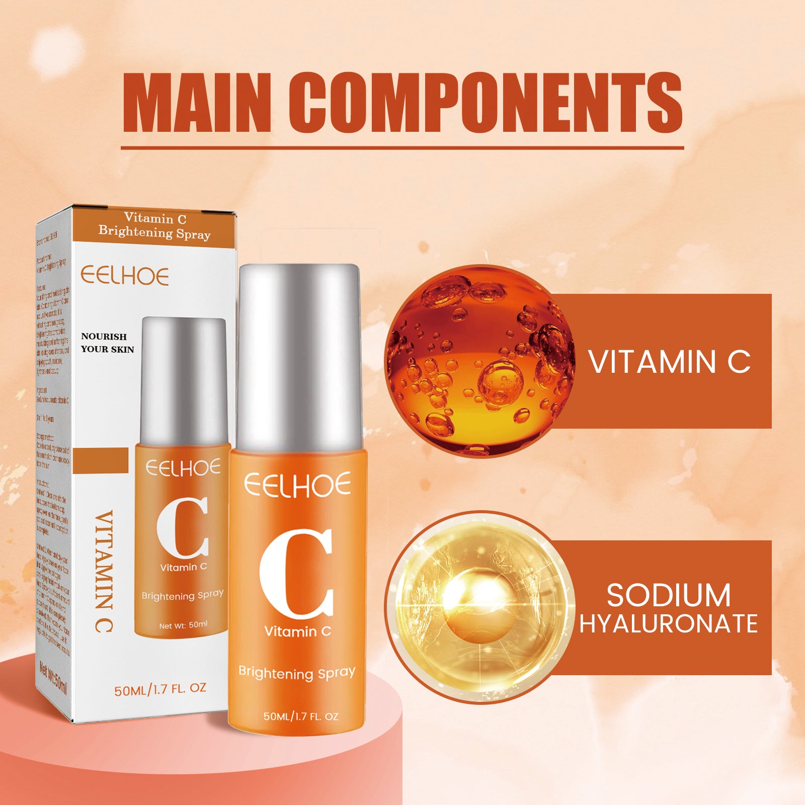 Vitamin C Moisturizing Spray Hydrates And Moisturizes Skin, Lightening Acne Spots And Whitening Spray Health Eprolo https://www.cyberehub.com