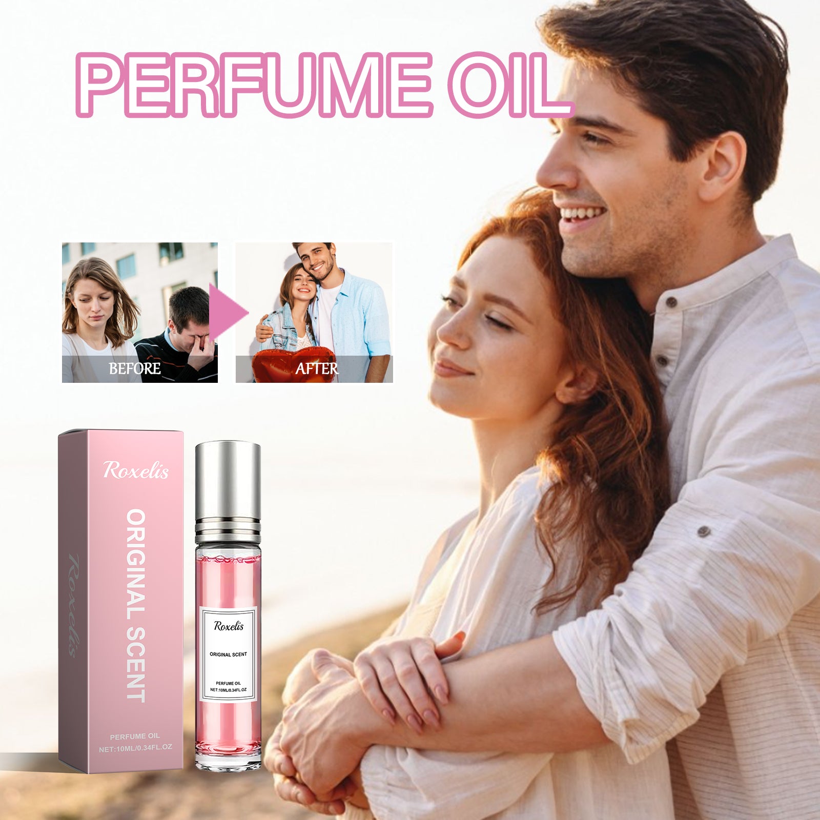 Perfume Oil, Rose Fragrance Niche Floral Fragrance Fresh And Long-Lasting Portable Perfume For Couples Dating Health Eprolo https://www.cyberehub.com
