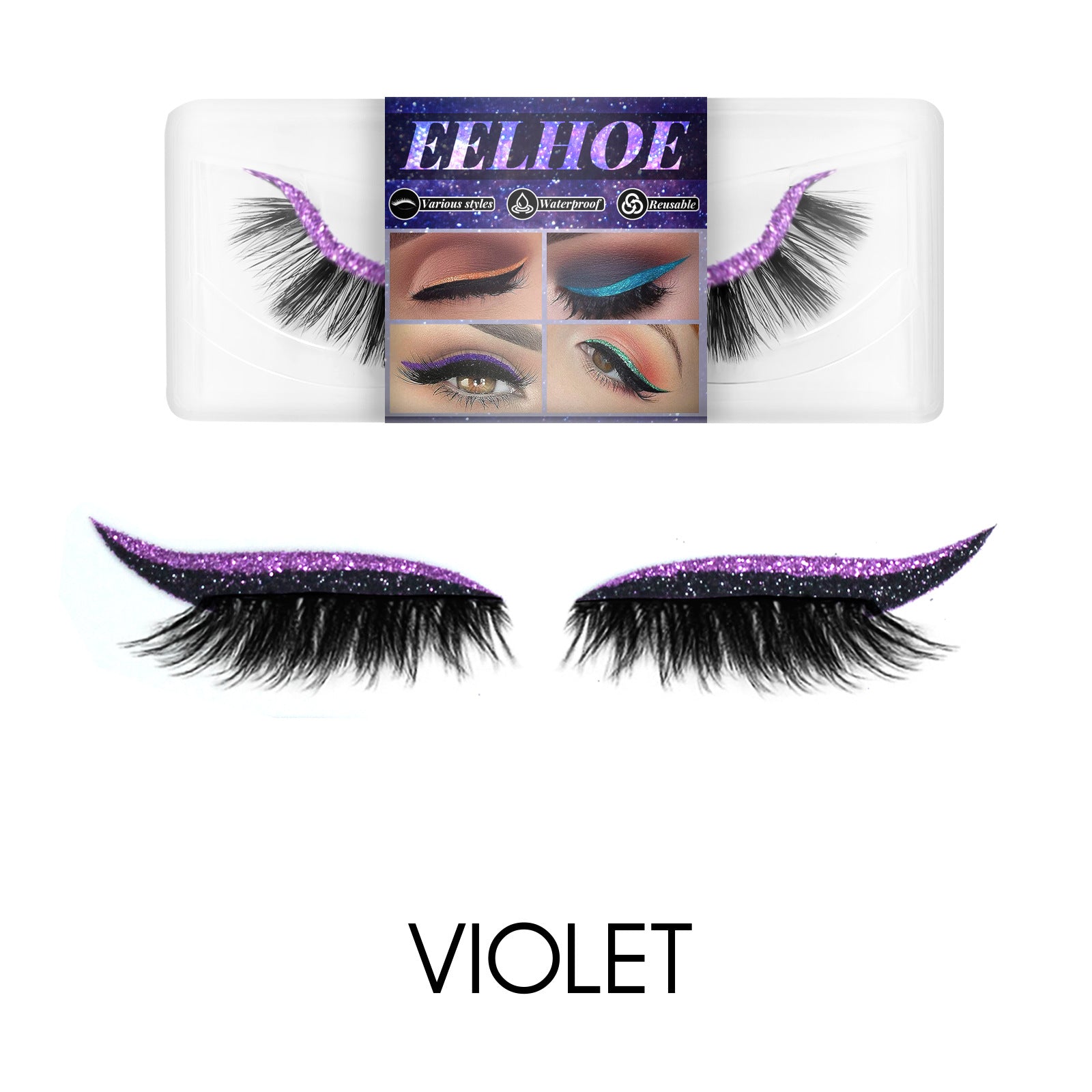 EELHOE Eyeliner And Eyelash Stickers, Self-Adhesive False Eyelashes With European And American 3d Eyelash Eyeshadow Eyeliner Health Eprolo https://www.cyberehub.com