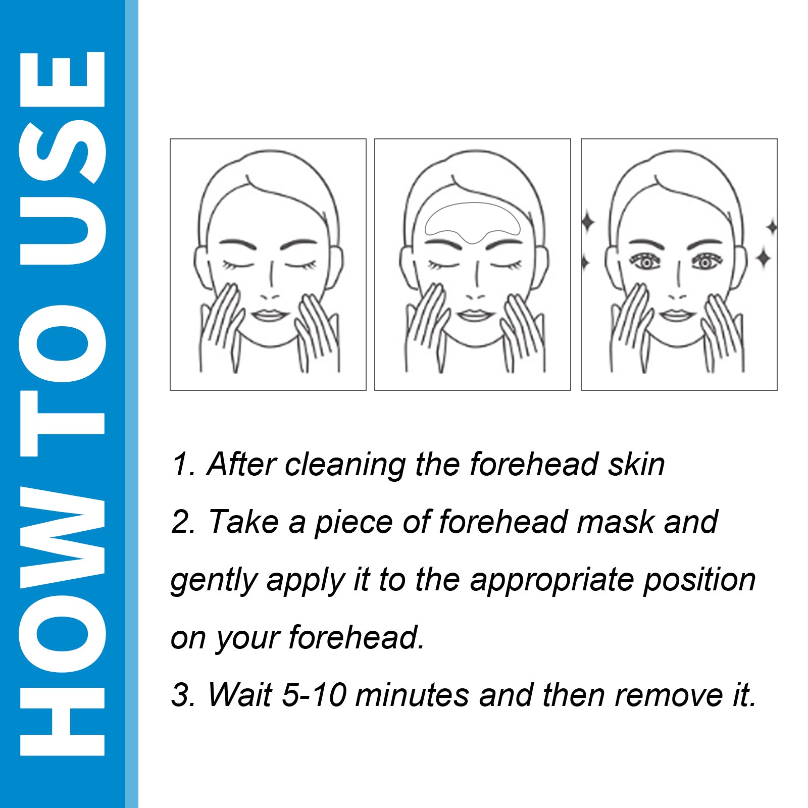 Moisturizing Forehead Patch, Fade Forehead Wrinkles And Fine Lines Anti-Aging Moisturizing Skin Patch Health & Beauty Health Eprolo https://www.cyberehub.com