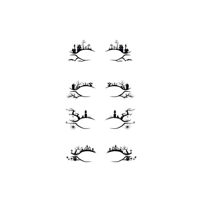 Halloween Eyeliner Stick Scary Fashion Party Makeup Kit Bat Spider Decorative Eyeliner Eyeshadow Stick Style 2 Health Eprolo https://www.cyberehub.com