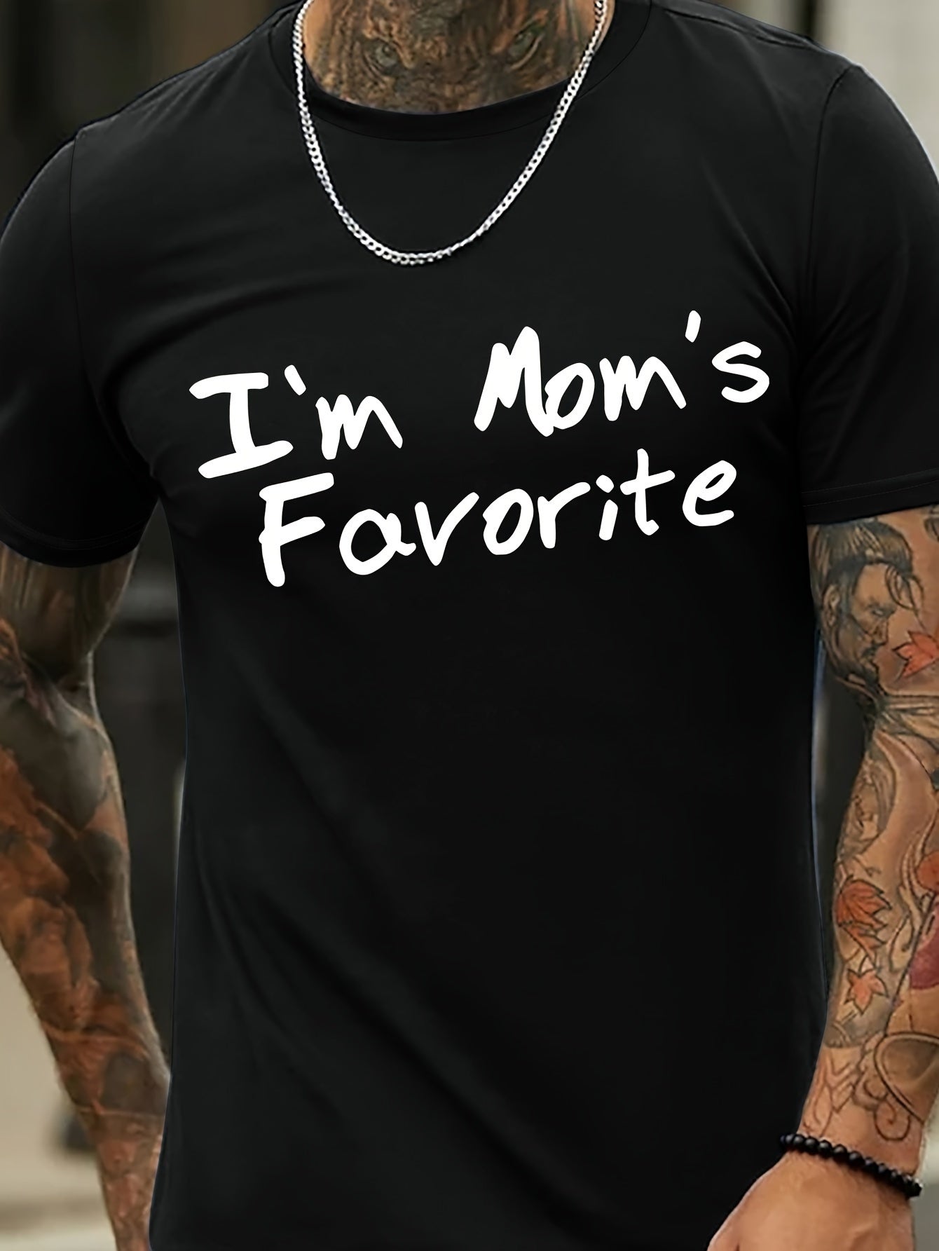 Men's Trendy Letter Printed T-shirt - Short Sleeved Round Neck Casual Top - Lightweight And Comfortable, Suitable For Spring And Summer Wear Apparel/Shirt/Graphic Shirt SNULLO https://www.cyberehub.com