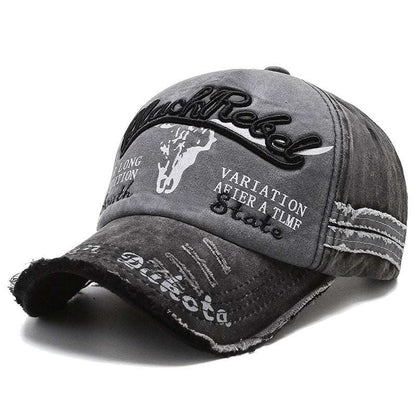 Vintage Embroidered Letter Washed Baseball Cap Apparel/Hat CJ Hat Ship From China CJ https://www.cyberehub.com