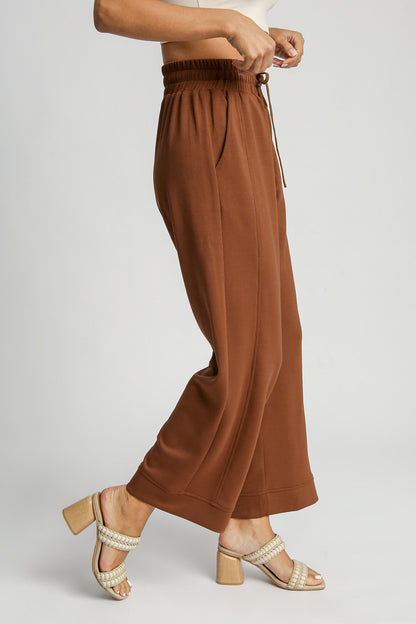 Umgee Full Size Drawstring Wide Leg Pants with Pockets Rust Apparel Apparel Ship from USA TikTok Trendsi Umgee USA Trendsi https://www.cyberehub.com