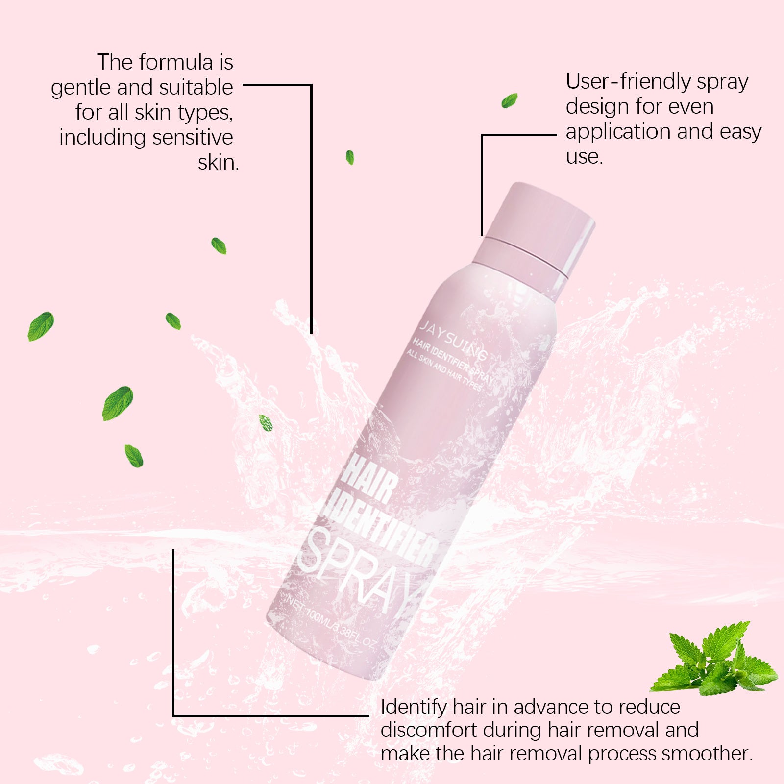 Facial Cleansing Mild Hair Removal Spray Health & Beauty Health & Beauty Under 10 UniversalMaax https://www.cyberehub.com