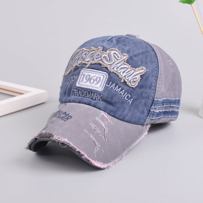 Retro baseball Light blue Apparel/Hat CJ Hat Ship From China CJ https://www.cyberehub.com