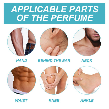 For Men Perfume, Long-Lasting Light Fragrance Fresh Natural Niche Fragrance Wrist Behind Ear Perfume Health Eprolo https://www.cyberehub.com
