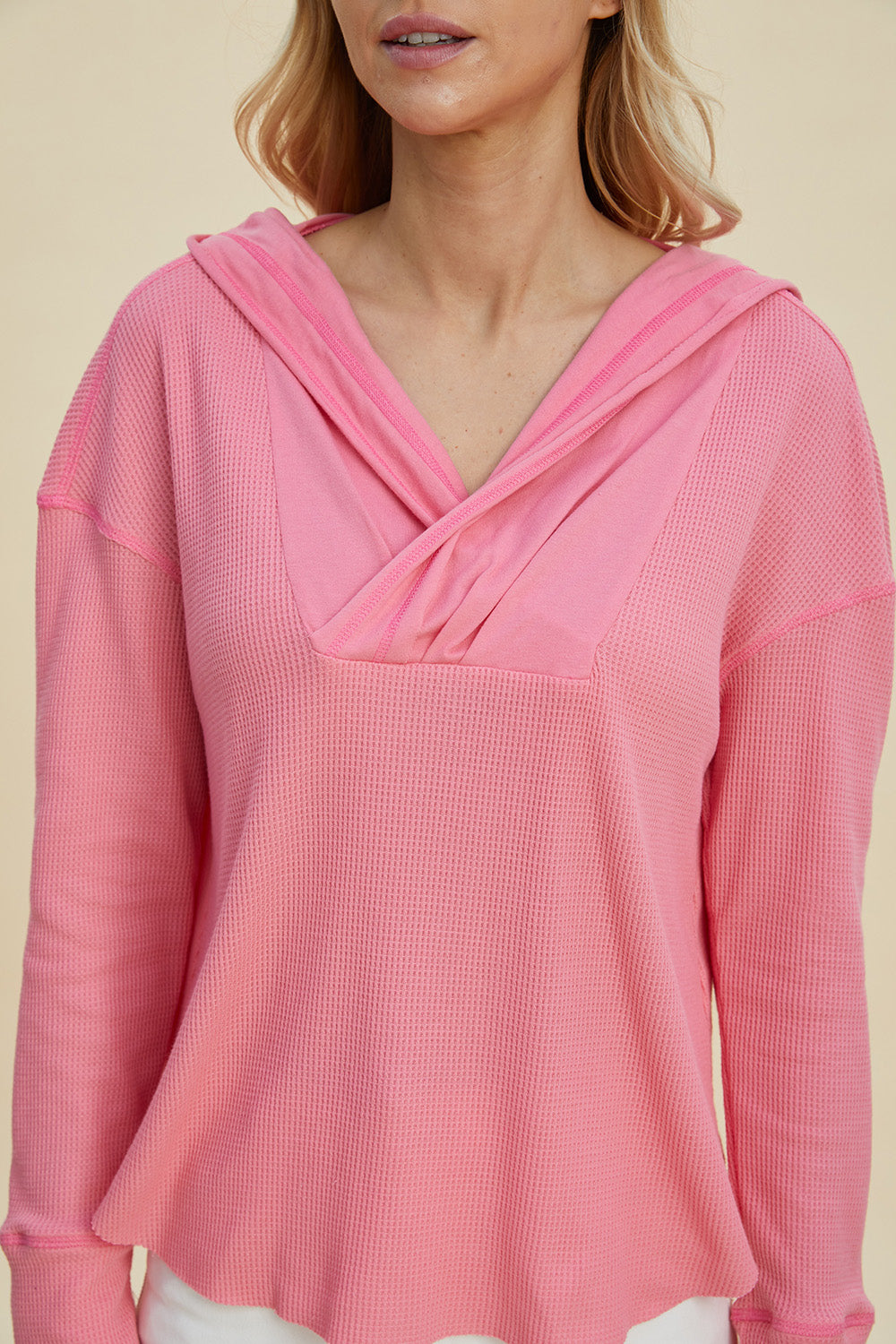 Double Take Full Size High-Low Dropped Shoulder Long Sleeve Hoodie Tops/Jackets/Sweaters Clothing Tops Doorbusters Double Take Ship from USA TikTok Trendsi USPS Walmart Trendsi https://www.cyberehub.com