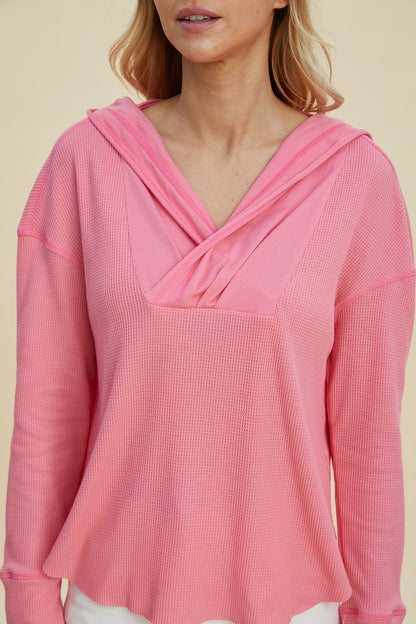 Double Take Full Size High-Low Dropped Shoulder Long Sleeve Hoodie Tops/Jackets/Sweaters Clothing Tops Doorbusters Double Take Ship from USA TikTok Trendsi USPS Walmart Trendsi https://www.cyberehub.com