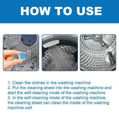 Jaysuing Washing Machine Deep Cleaning Tablets, Drum Type Laundry Tank Dirt Cleaning Smell Cleaning Sheet Home & Garden Home Goods Eprolo https://www.cyberehub.com
