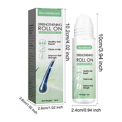 West&Month Hair Roller Balls Scalp Massage Moisturizing Hair Roots Thickening Hair Hair Treatment Roller Balls Essential Oil Health Beauty CJ USa USPS Muqe https://www.cyberehub.com